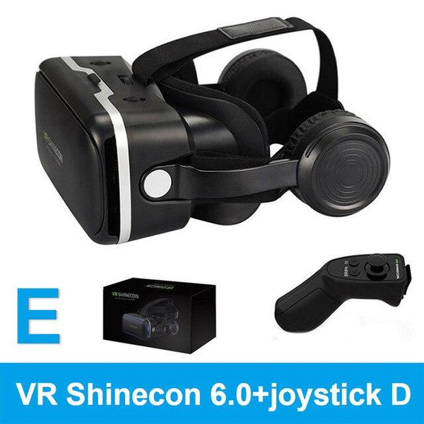 VR SHINECON 6.0 vr box 2.0 3d vr glasses virtual reality gafas goggles google cardboard Original bobo vr headset For smartphone