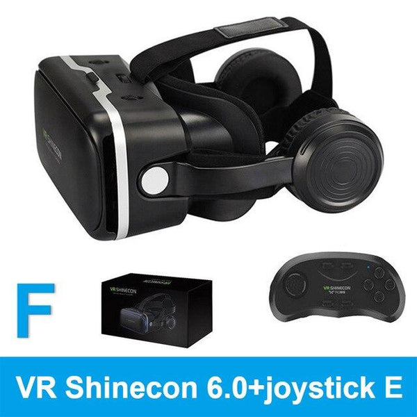 VR SHINECON 6.0 vr box 2.0 3d vr glasses virtual reality gafas goggles google cardboard Original bobo vr headset For smartphone