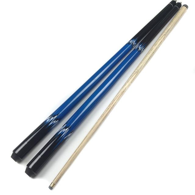 High quality blue 9.5mm Billiards Pool cue sticks 1/2 split Joint snooker cues leather wrap and rubber wood Billiard accessories
