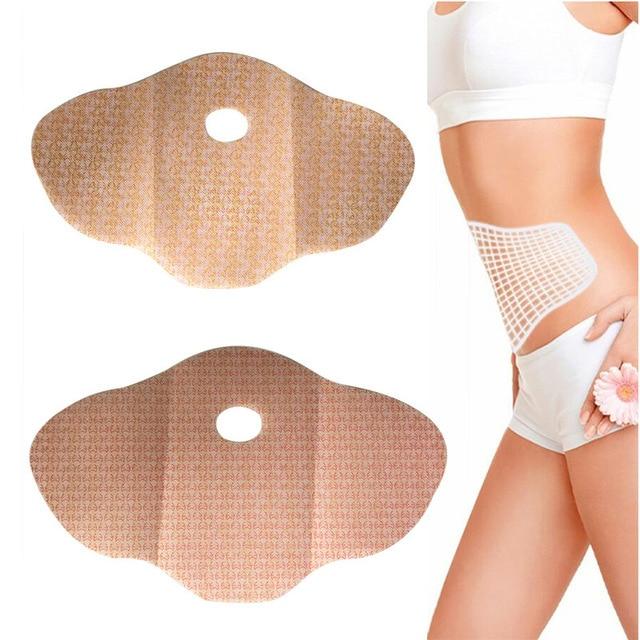 30 Days 10Pc Quick Slimming Patch Belly Slim Patch Abdomen Weight Loss Fat burning Navel Stick Slimer Face Lift Tool