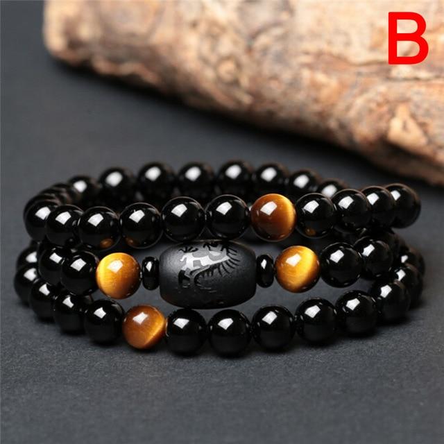 Healthy Care Natural Stone Weight Loss Bracelet Fashion Women Men Crystal Beads Jewelry Anti fatigue Slimming