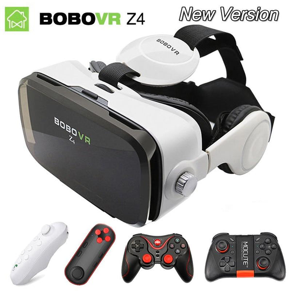 BOBO VR box 2.0 with Headset google cardborad for 4.0-6.0 inch smartphones BOBOVR Z4 Mini Virtual Reality goggles 3D Glasses vr