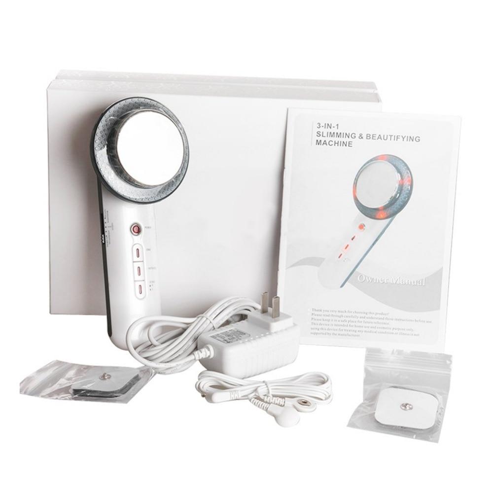 Ultrasound Cavitation Body Slimming Massager Weight Loss Anti-Cellulite Fat Burner Galvanic Infrared Ultrasonic Therapy Tool