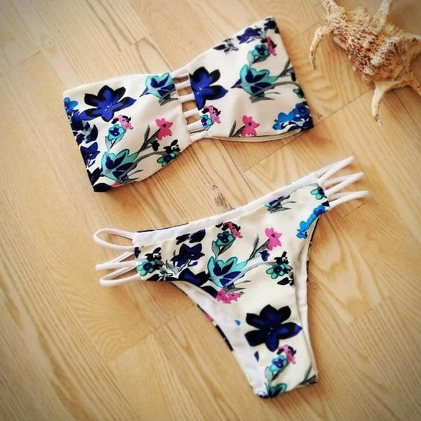 Fabulous Women Bikini Set Bandage Push Up Padded Swimwear Swimsuit Bathing Beachwear Attractive Women's Swimsuits Sexy Biquini