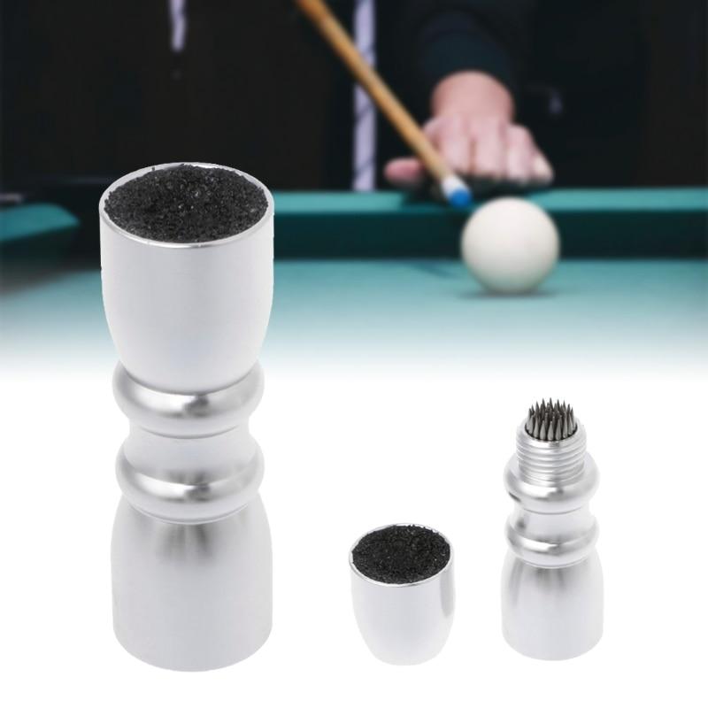 3 in 1 Billiards Cue Tip Shaper Scuffer Aerator Snooker Pool Tapper Repair Tool Billiards Accessory
