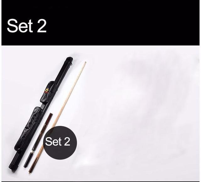2017 New O'Min 3/4 Snooker Cues 9.5mm/10mm/11.5mm Tips 3 4 Snooker Cues Case Set China