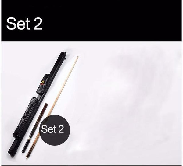 2017 New O'Min 3/4 Snooker Cues 9.5mm/10mm/11.5mm Tips 3 4 Snooker Cues Case Set China