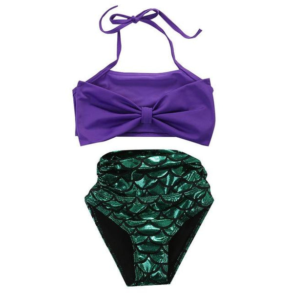 2017 Girls Kid Swimmable Bikini Swimwear Swimsuit Swimming Costume Set Suit Baby Cute Bikini Girls split Two Pieces Beachwear
