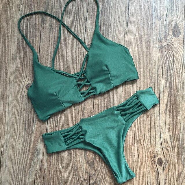 Swimsuit Woman Swim Bikini Set Swimming Suit Bandeau Tankini Top Swimwear Removable Straps Padded Beach Bathing Suit Royal Blue