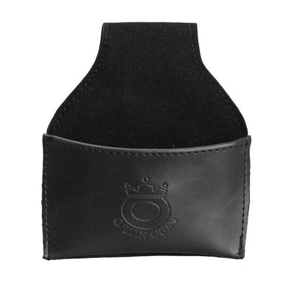 1PCS PU Leather Chalk Holder Snooker & Billiard Chalk Holder Pouch with Clip Pool Billiards Accessories Black, 9.5*5cm, 2018 NEW