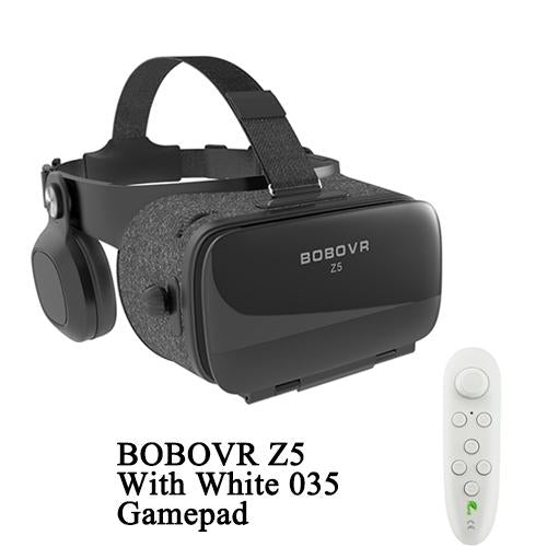 BOBOVR Z5 120 FOV VR Virtual Reality Glasses Remote 3D Android Cardboard VR 3D Headset Stereo Helmet for Smartphones 4.7-6.2