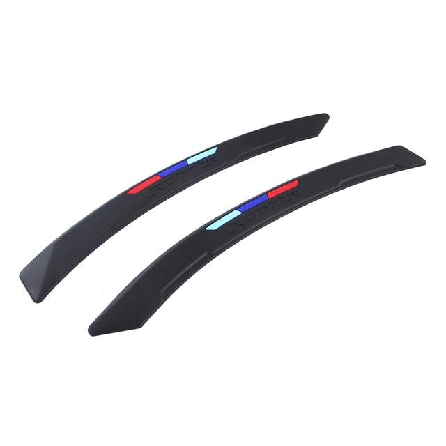 VR RACING - 2 Pcs Car Fender Flares Arch Wheel Eyebrow Protector/mudguards Sticker Universal VR-CFF03