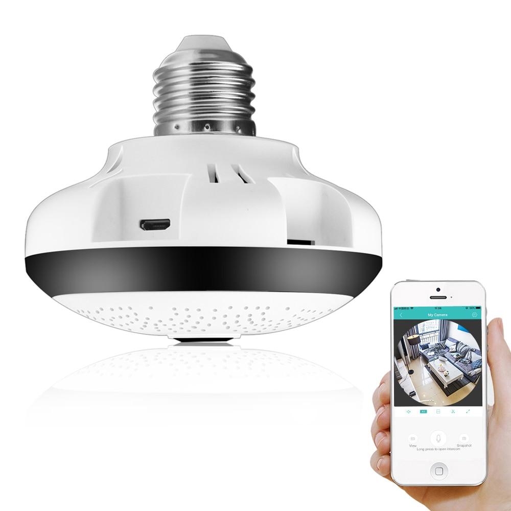 BESDER 1.3MP 2.0MP Wifi Panoramic 360 degree Camera Wireless IP Light CCTV Camera Smart Home 3D VR Home Security WIFI Camera