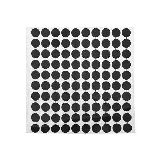 15pcs Billiard Point Stickers Black Table Spots White Ball Locator Sticker Snooker Pool Accessories American/English
