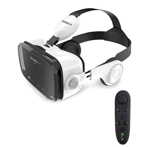 Original BOBOVR Z4 Leather 3D Cardboard Helmet Virtual Reality VR Glasses Headset Stereo Box BOBO VR for Android Smartphone 4-6'