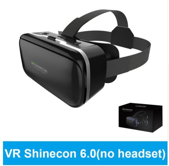 Original VR shinecon 6.0 Standard edition and headset version virtual reality 3D VR glasses headset helmets Optional controller