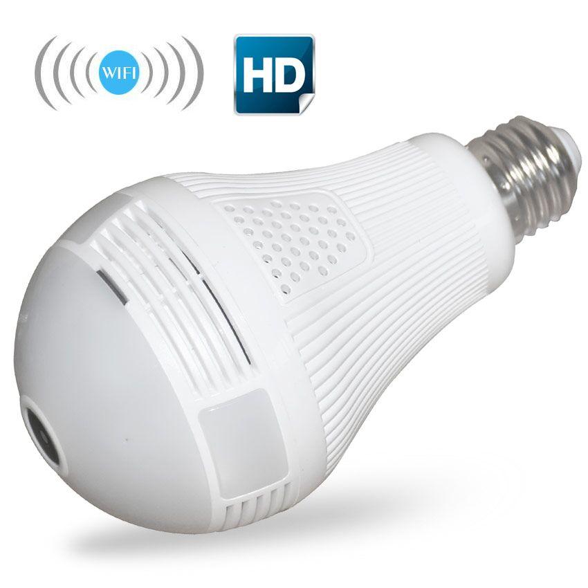 1080p 960p wifi Panoramic 360 degree camera Wireless IP Light bulb mini Camera 2.0mp 1.3mp 3D VR Security Bulb WIFI camera