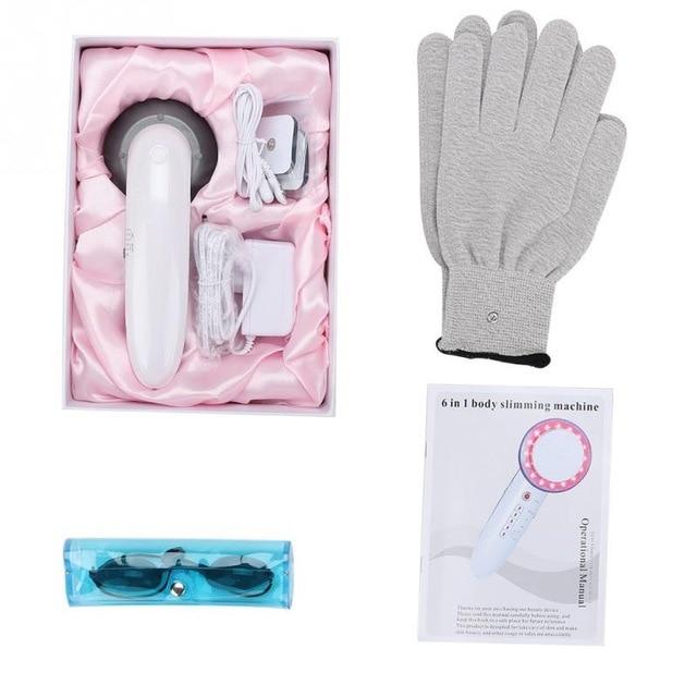 6 In 1 RF Ultrasonic Cavitation Radio Frequency EMS Body Slimming Massager Anti Cellulite Massage Fat Burner Weight Loss in Care