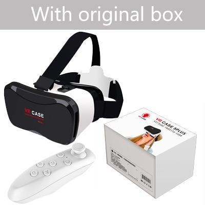 Hot Sale Google Cardboard VR CASE 5Plus PK Bobovr Z4,VR Box 2.0 VR Virtual Reality 3D Glasses Wireless Bluetooth Mouse/Gamepad