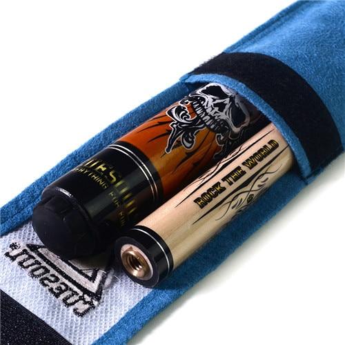 CUESOUL Rockin Series Snooker Billiards Maple 13mm Tip Pool Cue Stick Set With Blue Carrying Cue Bag 57"  21oz Billiard Cue