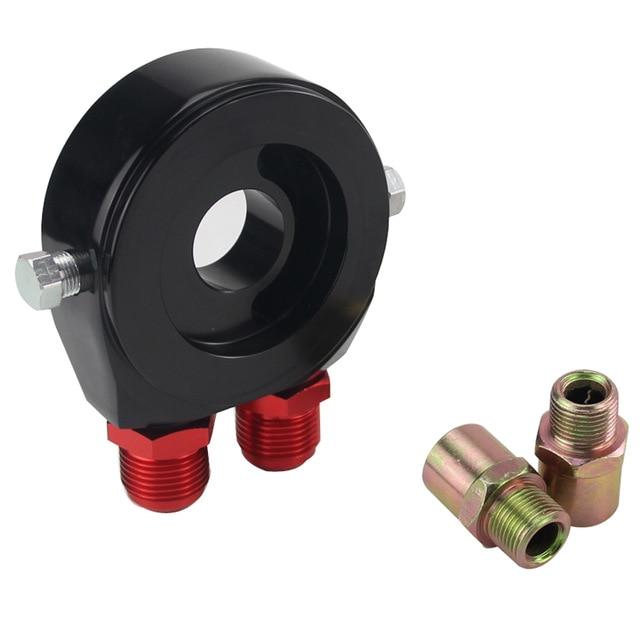VR RACING - Universal Aluminum Sandwich Oil Adapter Filter Cooler Plate Kit AN10 VR6721