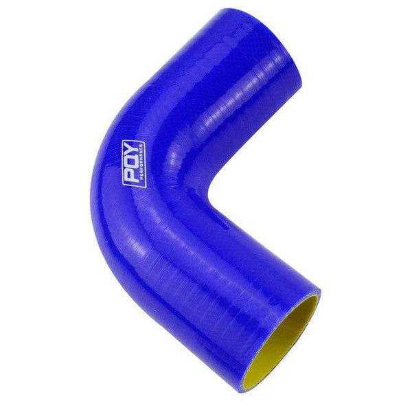 VR RACING - 2.0" 51mm 90 Degree Elbow Silicone Hose Pipe Turbo Intake BLACK BLUE vr-SH9020-QY