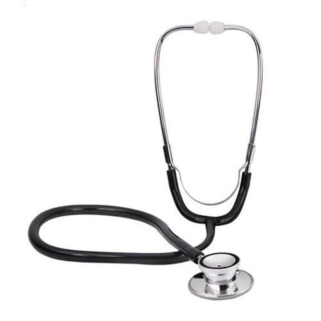 Professional Stethoscope Aid Single Headed Stethoscope Portable Medical  For Doctor Auscultation Device Equipment Tool DC88