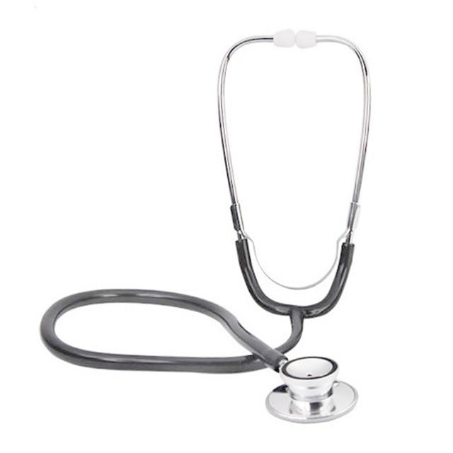 Professional Stethoscope Aid Single Headed Stethoscope Portable Medical  For Doctor Auscultation Device Equipment Tool DC88