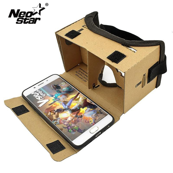 DATA FROG DIY Google Cardboard Virtual Reality Glasses for Phones VR BOX Headset 3D Glasses Google Cardboards Headset Glasses