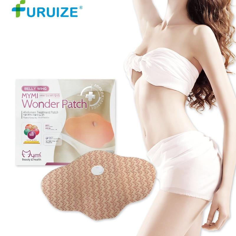 MYMI WONDER PATCH Slimming patch Weight Loss patch Belly Wing Abdomen Treatment Navel Fat Burn wonder Slim patch