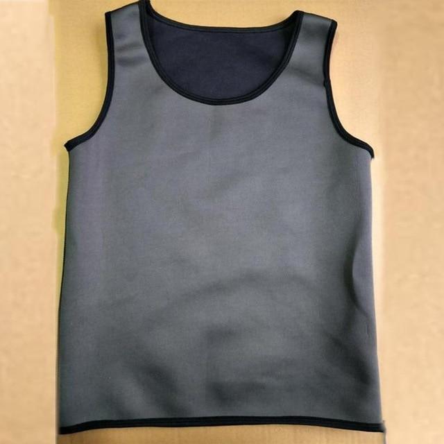 Sweat Sauna Body Shaper Men Slimming Vest Thermo Neoprene Trainer Sliming Waist Belt Durable And Comfortable Weight Loss Vest