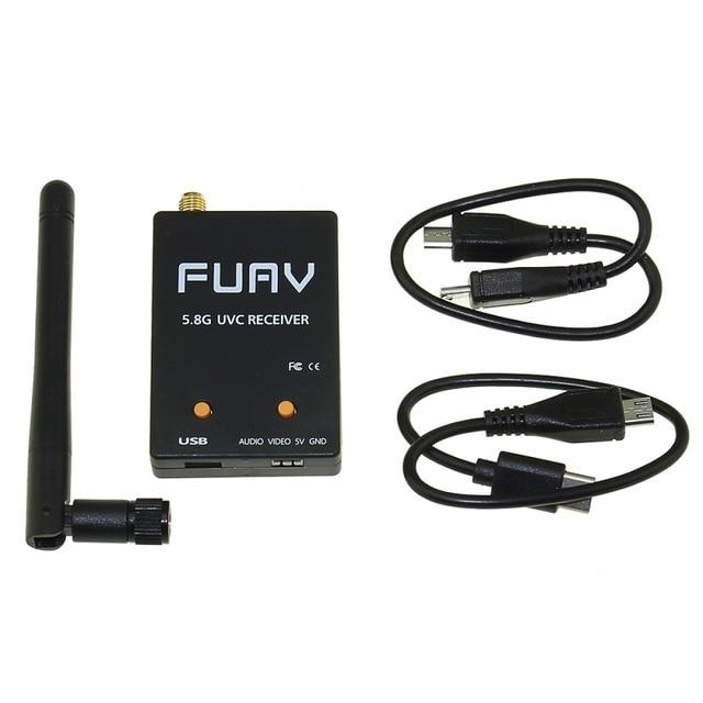 FUAV Mini OTG Receiver 5.8G 150CH Mini FPV Receiver UVC Video Downlink OTG VR Android Phone