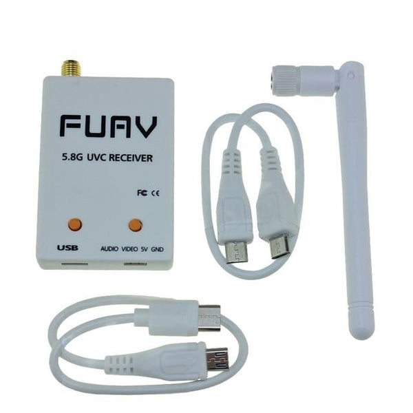 FUAV Mini OTG Receiver 5.8G 150CH Mini FPV Receiver UVC Video Downlink OTG VR Android Phone