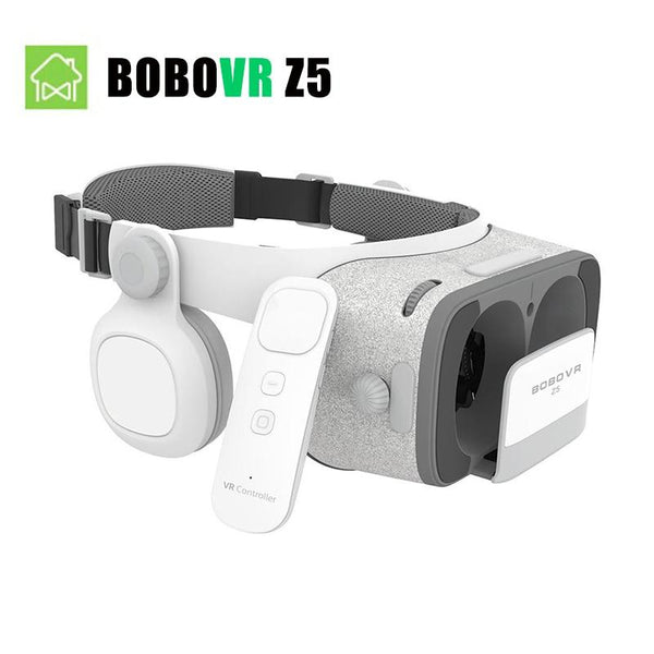 [In Stock] BOBOVR Z5 Virtual Reality 3D VR glasses Cardboard FOV 120 Degrees VR Headset 3D with Daydream Remote controller