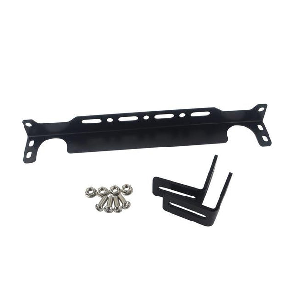 VR - New British type Universal Engine Oil Cooler Mounting Bracket Kit 2mm Thickness Aluminum VR-OCB01