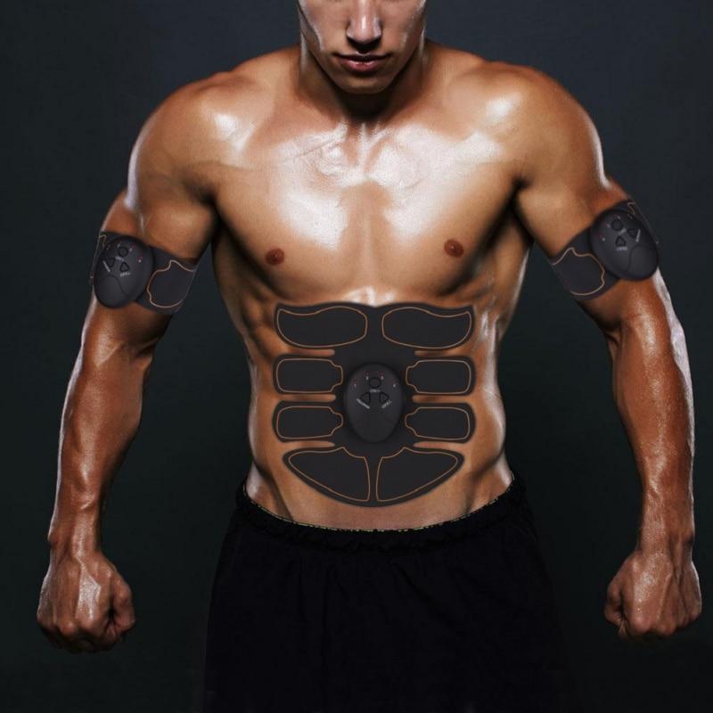 fitness body building electric muscle stimulator abdominal exercise machine ems trainer slimming belt high quality