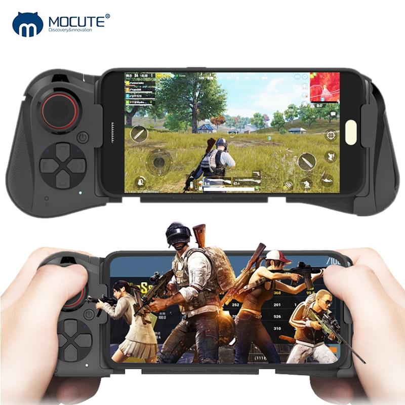 Mocute 058 Wireless Game pad Bluetooth Android Joystick VR Telescopic Gaming Controller Support PUBG Mobile Gamepad for iPhone