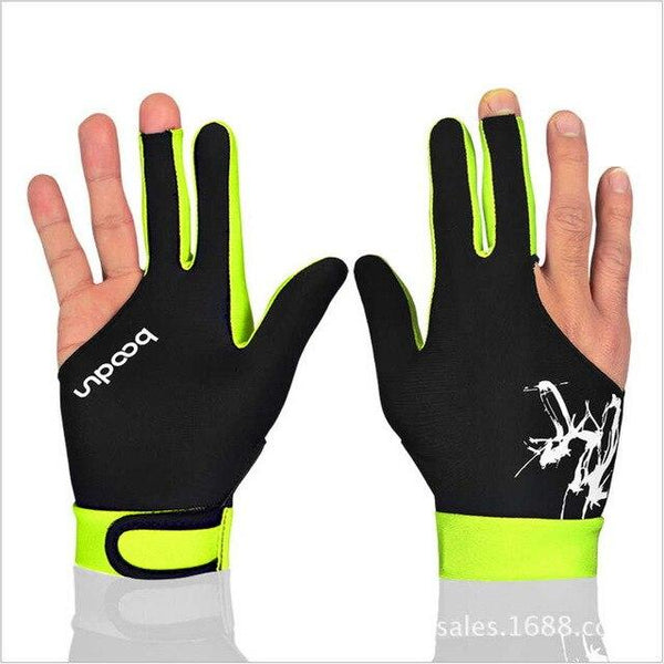 Boodun 1 Piece 3 Fingers Billiard Right Hand Gloves biljart handschoenen Lycra anti skid Glove Snooker instruments accessories