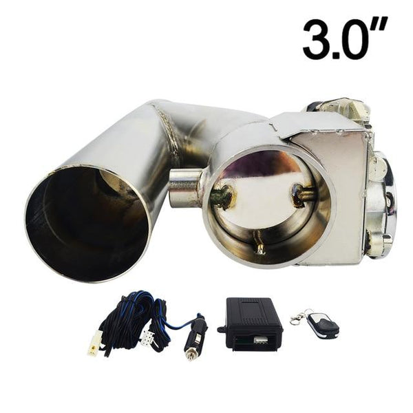VR RACING - Universal Stainless Steel  2.5" / 3" Dump Valve Electric Exhaust Cutout Cut Out with Wireless Remote VR-CT93
