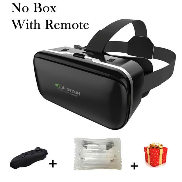 VR Shinecon 6.0 Stereo Casque Virtual Reality Glasses 3 D 3d Goggles Headset Helmet For Smartphone Smart Phone Cardboard Google