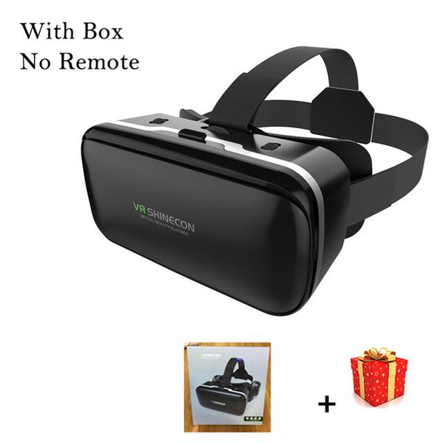 VR Shinecon 6.0 Stereo Casque Virtual Reality Glasses 3 D 3d Goggles Headset Helmet For Smartphone Smart Phone Cardboard Google