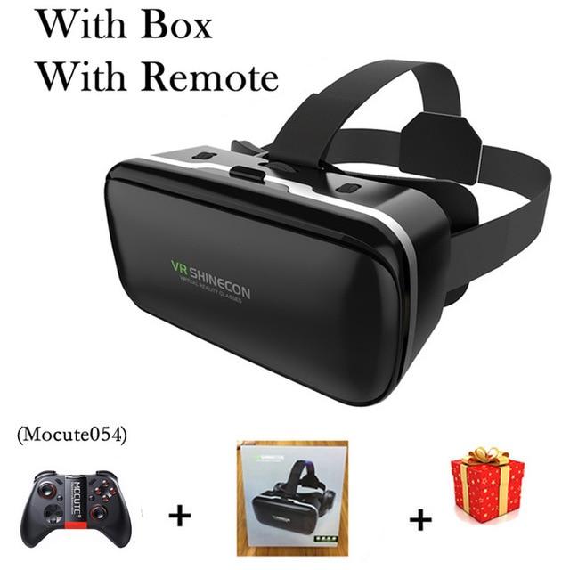 VR Shinecon 6.0 Stereo Casque Virtual Reality Glasses 3 D 3d Goggles Headset Helmet For Smartphone Smart Phone Cardboard Google