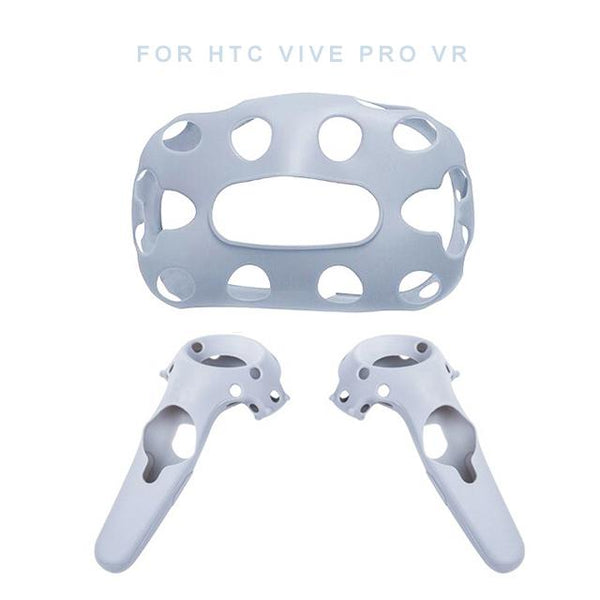For HTC VIVE PRO VR Silicone Case Virtual Reality Headset Helmet Controller Handle Case Cover Shell for htc Vive Pro VR Glasses