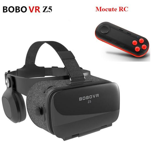 BOBOVR Z5 3D Cardboard Helmet 120 FOV Virtual Reality Vr Box Glasses Android Cardboard Stereo Headset Box for 4.7-6.2' Phone