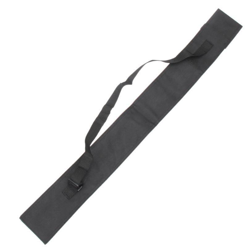 45" 115cm Pool Cue Bag for 3/4 Billiard Stick Storage Fishing Rod Case Black Professional Snooker Billiard Accessories