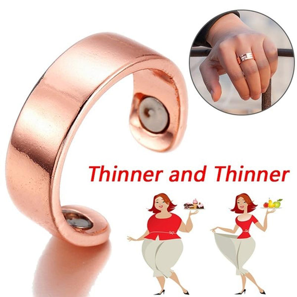 Magnetic Slimming Ring Keep Slim Fitness Acupoints Stud Weight Loss Keep Fit Slimming Ring Fat Burning Slimming Products Health