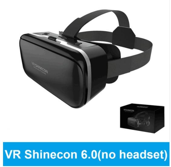 Shinecon 6.1 VR Virtual Reality  3D Glasses Google Cardboard VR Headset Box Goggles Headset Helmet for Smart Phone