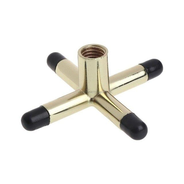 Copper Stick Frame Billiards Snooker Pool Cue Rest Bridge Head Holder Accessory