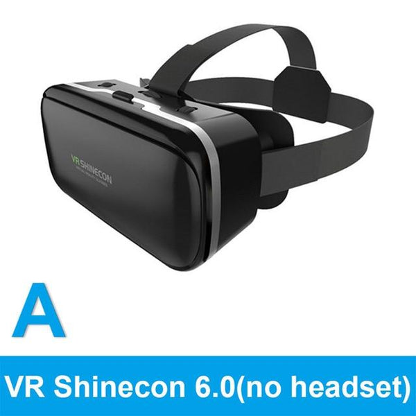 VR SHINECON 6.0 vr box 2.0 3d vr glasses virtual reality gafas goggles google cardboard Original bobo vr headset For smartphone