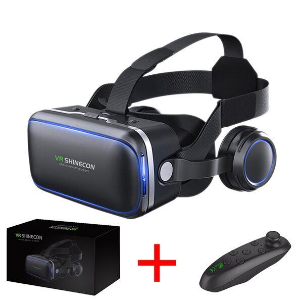 Original VR shinecon 6.0 Standard edition and headset version virtual reality 3D VR glasses headset helmets Optional controller